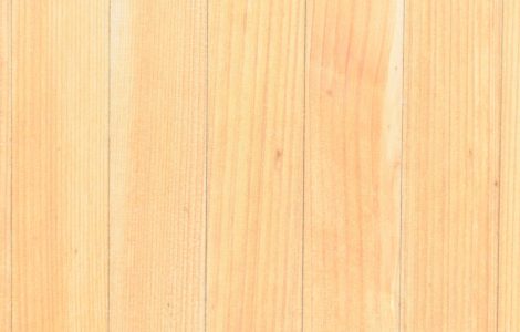 Zoom sur la structure d'un panneau de bois clair