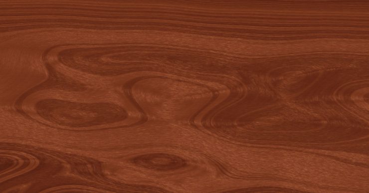 Zoom sur la texture d'un bois brun