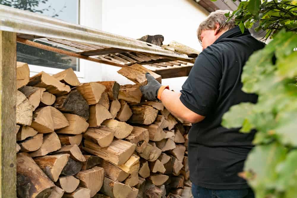 Un bois correctement stocké est un bois à l'abri de toute humidité