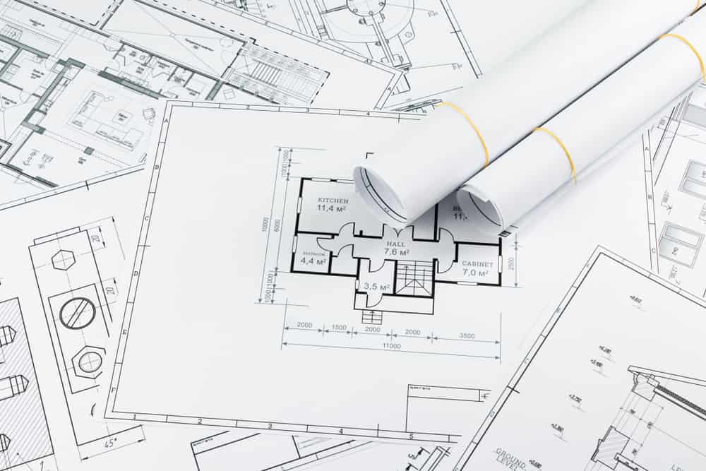 Vous pouvez également vérifier sur les plans d'architecte de votre habitation : les lignes pleines et épaisses représentent les murs porteurs alors que les lignes fines elles, sont de simples cloisons de séparation de pièces