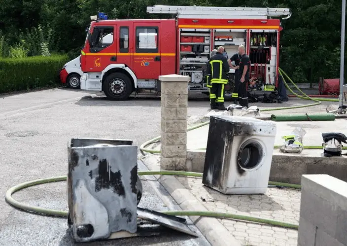 Un sèche-linge et une machine à laver ont pris feu dans une maison à Maizières en 2017