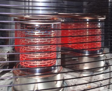 Un poêle d’appoint fonctionnant au pétrole