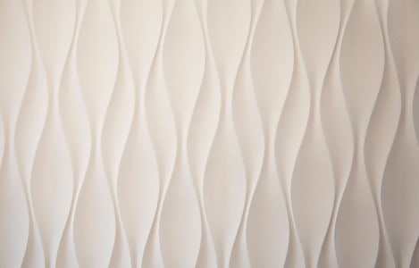 Vue sur un panneau mural en relief