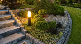 Poser un éclairage LED dans son jardin