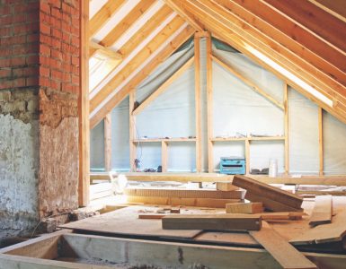 Combles d'une maison