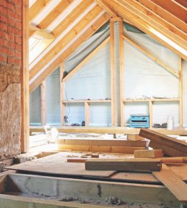 Rénovation des combles d'une maison