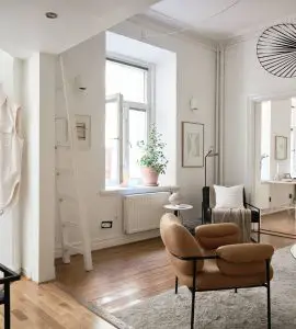 autre vue sur le salon lumineux