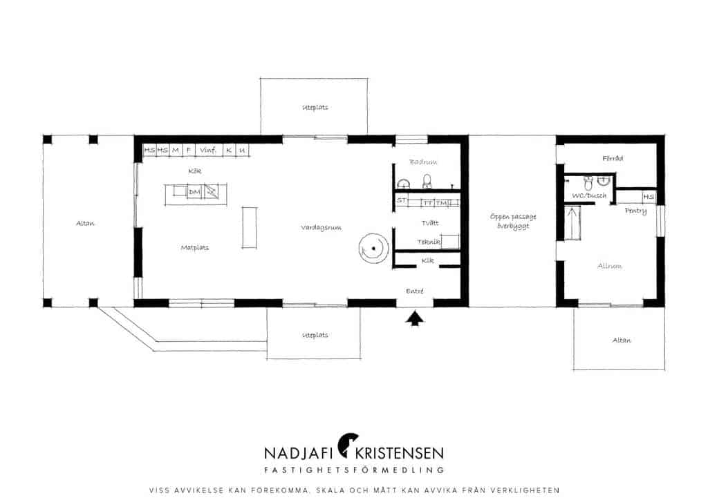 plan de la maison