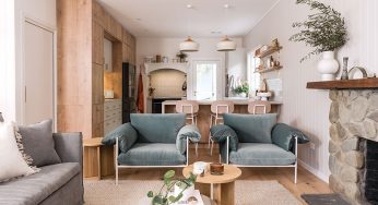 Découvrez cette magnifique maison aux couleurs claires à la décoration contemporaine