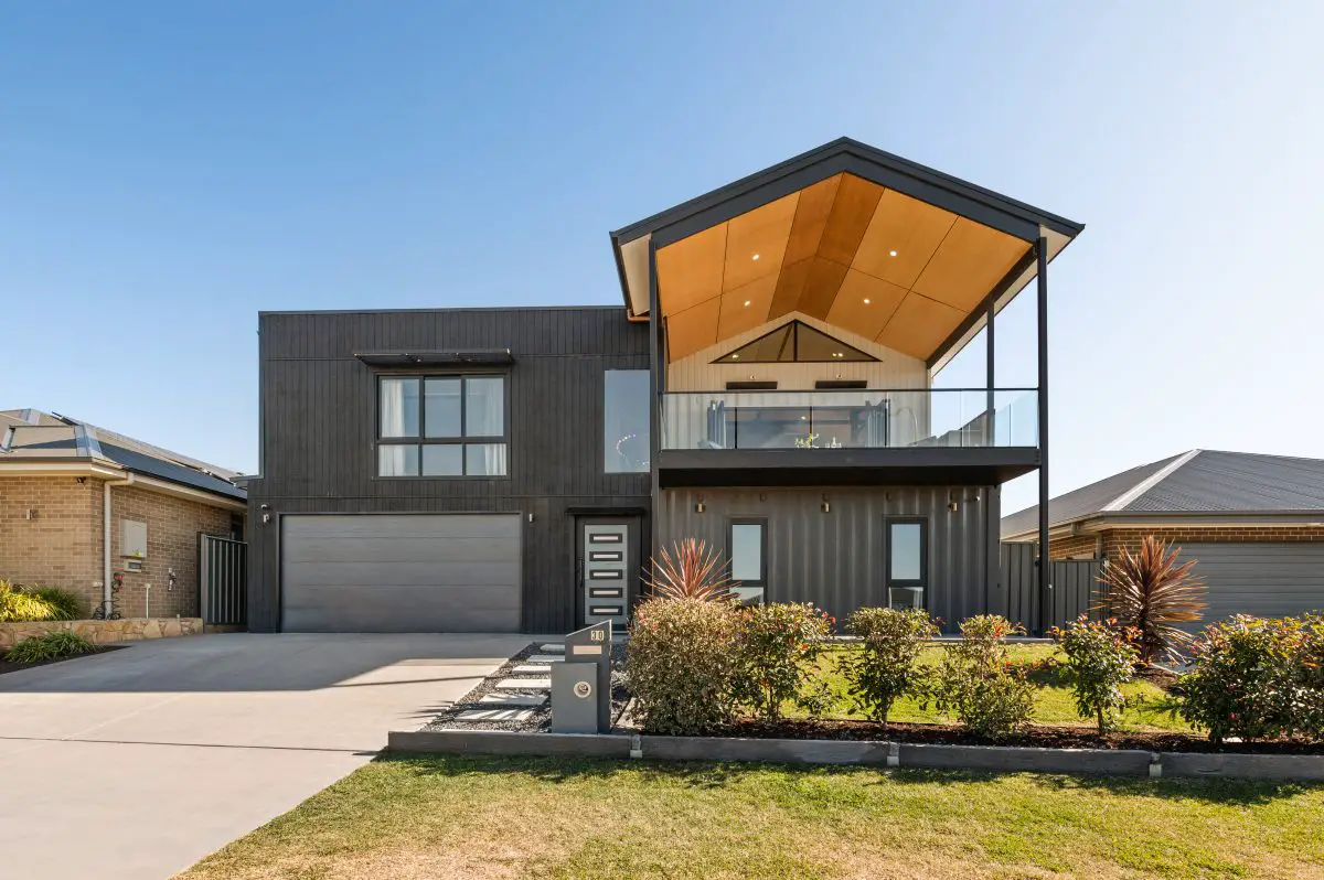 Jeu de construction enfant en brique ciment Villa avec garage