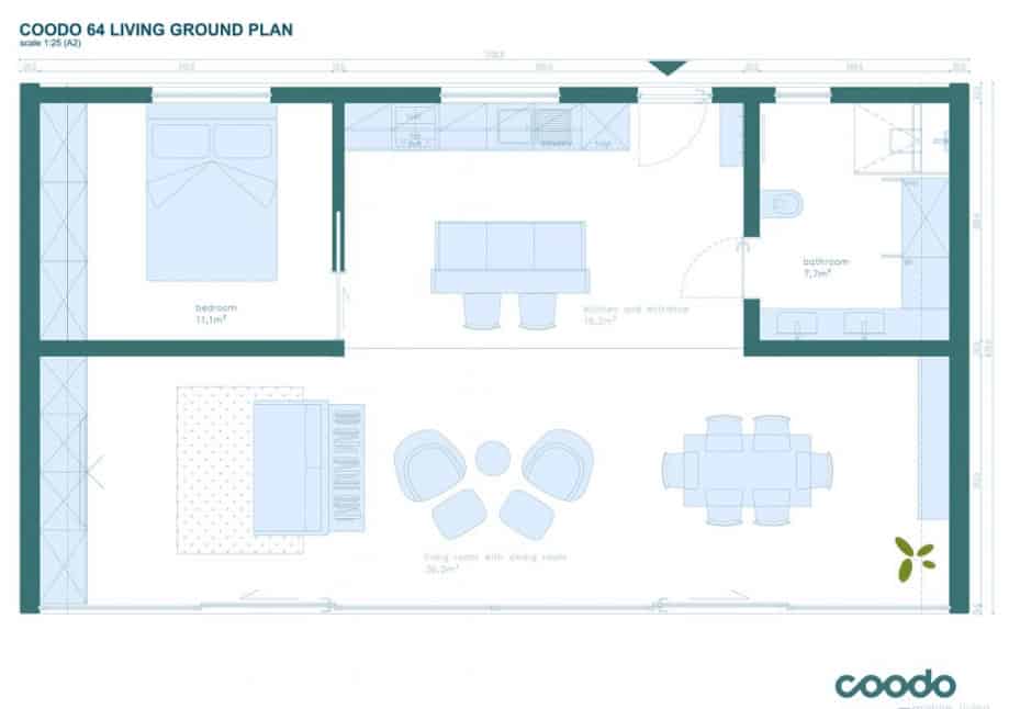 les plans de la maison