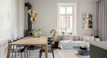 Visitez ce charmant appartement suédois à la décoration design