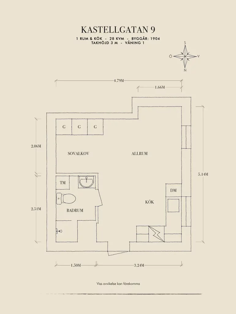 plan du studio