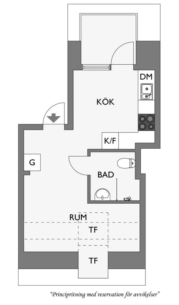 plan du studio