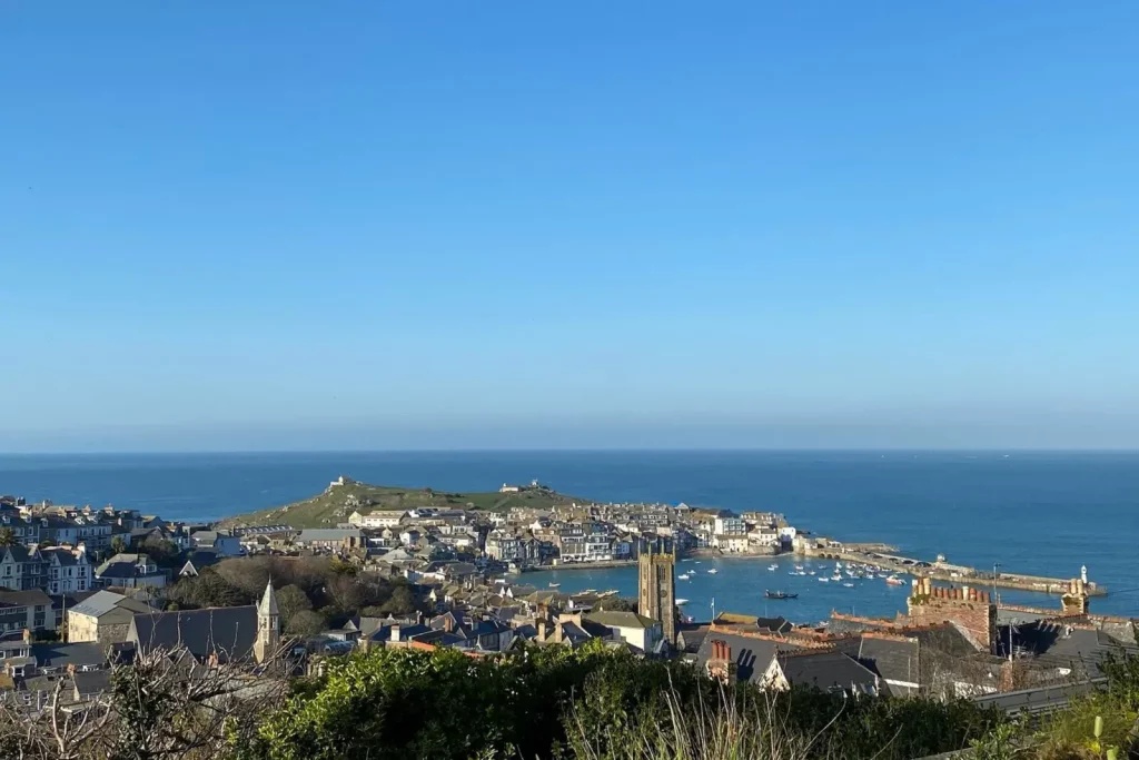 une incroyable vue depuis la maison