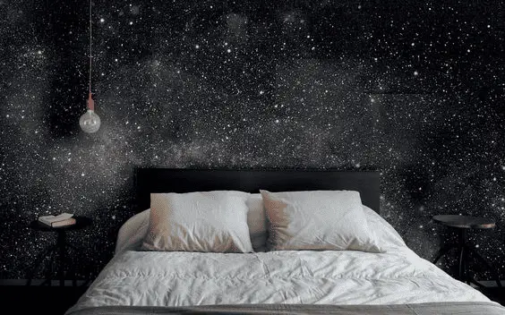 Une chambre d’ado transformée en galaxie enchantée