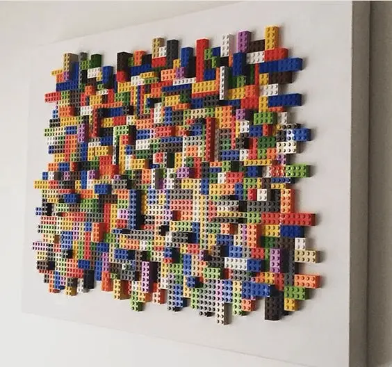 Une toile abstraite pour apporter un vent de modernité à sa déco