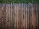 type de clôture en bois pour jardin